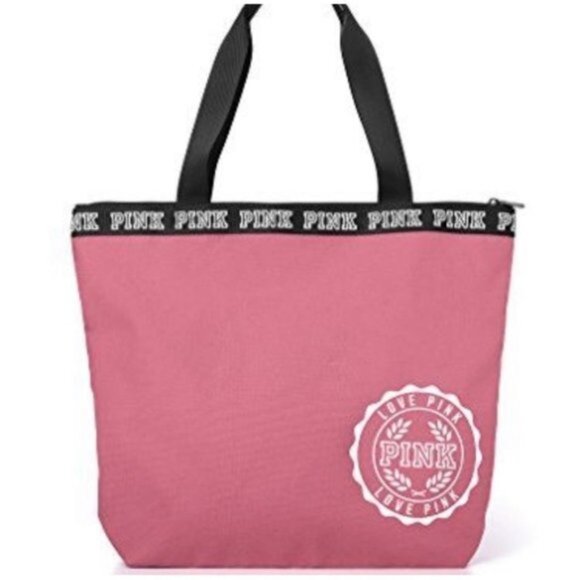 Victoria's Secret PINK | Mauve Weekender Logo Tote Bag - Picture 1 of 11